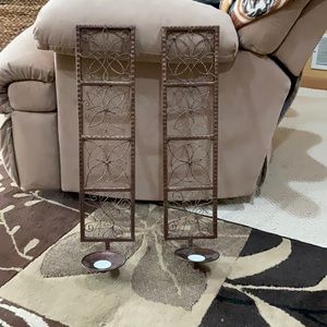 Candle sconces